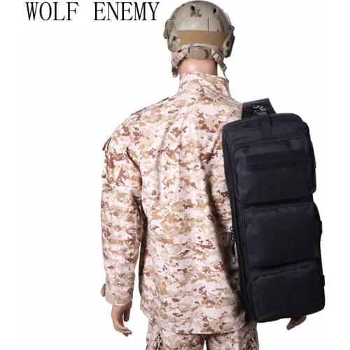 New Tactical 24" Rifle Gear Shoulder MP5 Sling Bag Backpack Black