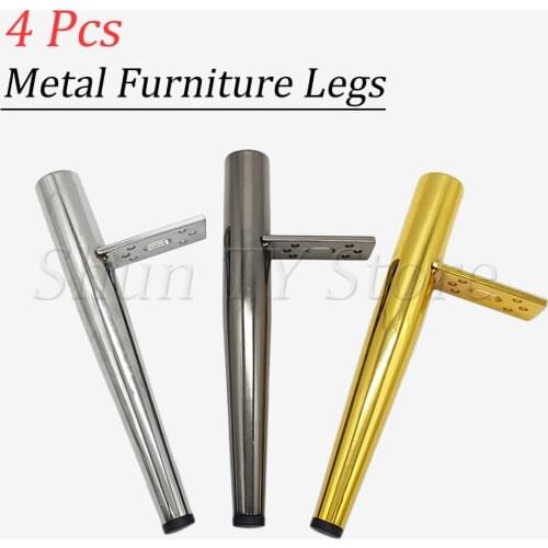 4 Pcs 180mm Modern Style Sofa Legs Metal Furniture Legs As Sofa Table Couch Desk TV Stand Coffee Cabinet Legs Table Legs