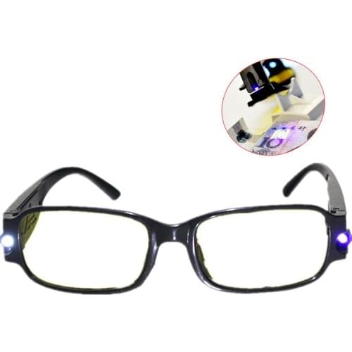 LED Light Reading Glasses Clear +1.00 +1.50 +2.00 +2.50 +3.00 +3.50 +4.00 Diopter Night Presbyopic Glasses