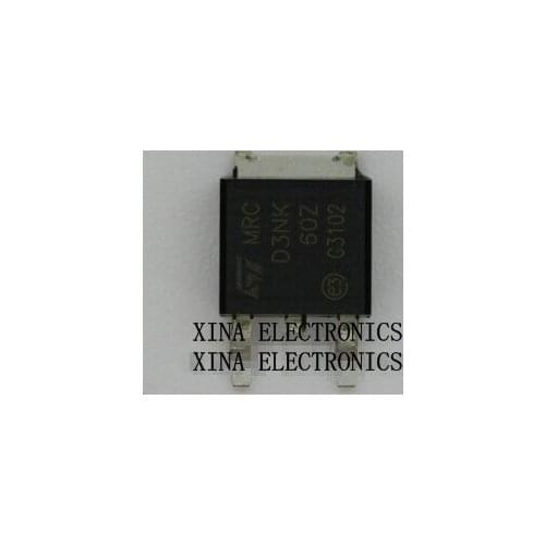 STD3NK60ZT4 STD3NK60Z D3NK60 TO-252 ROHS ORIGINAL 20PCS/lot Free Shipping Electronics composition kit