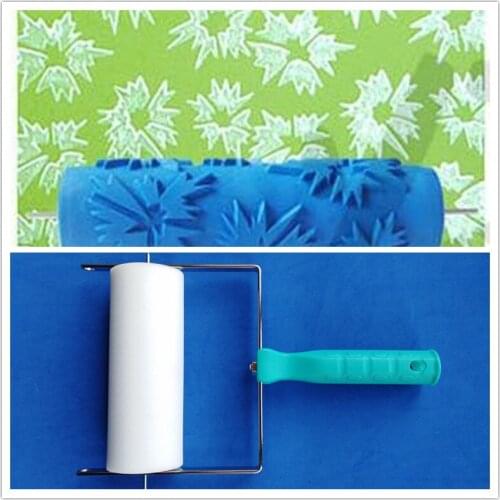 Clearance sale - DIY wall decor tools set, 7 inch DIY 3D hand grip applicator plus wall pattern painting roller 064C