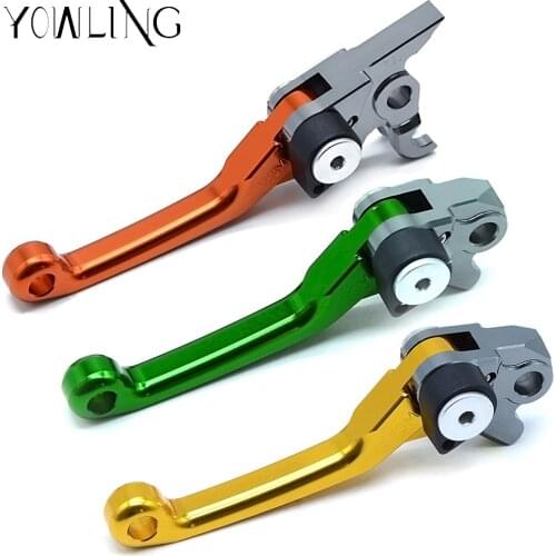 CNC Brake Clutch Levers For 65SX/65XC 85SX/85XC 2004-2018 Kawasaki KX250F KX450F SUZUKI RMZ450 RMZ 450 2005-2016 RMX250S