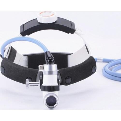 CE/FDA Approval Dental Surgical Surgery Medical Operation Examination 50W Xenon Cold Light Source Optical Fiber Headlamp