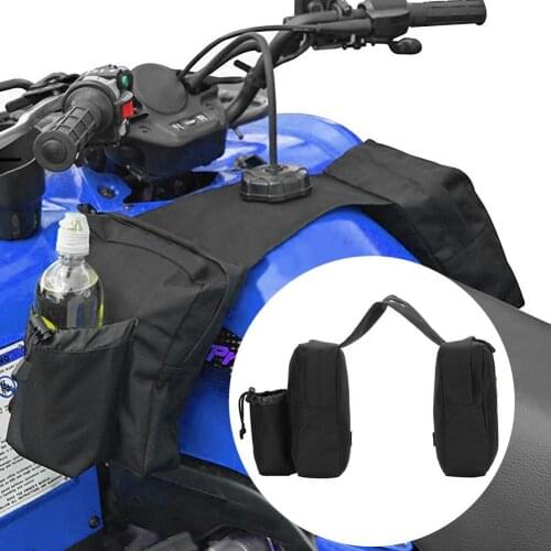 Motorcycle Tank Bags Saddle Bag Oxford Cloth Mobile Fuel Tank Cup Holder For Motorcycle ATV Accessories