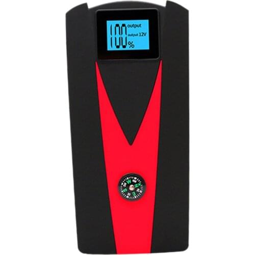 12000mAh LED Car Jump Start Starter USB Charger Battery Power Bank Booster 12V Emergency Jump Starter For Car Truck UK Plug