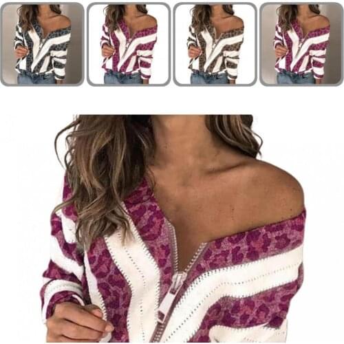 Sweater Women Knitted Top Simple Loose V-Neck Women Knitwear Autumn Winter Sweater Warm Ladies Clothing Pullover Sweater Loose