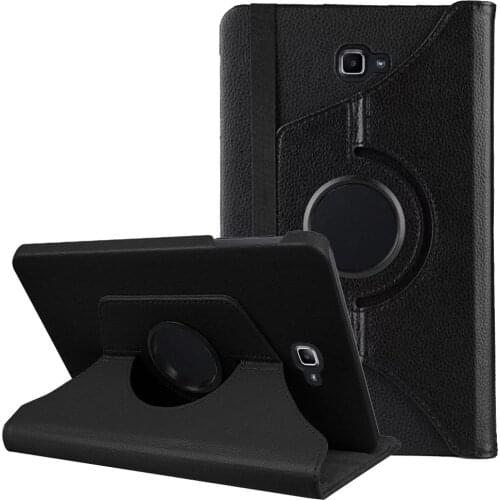 Multi-angle stand Cover Case For Samsung Galaxy Tab A A6 T580 T585 T587 tablet 360 Degree Rotating Flip pu leather Case Cover