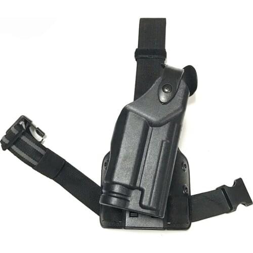 Tactical Sig P226 Pistol Gun Holster Airsoft Gun Carry Leg Holster With Flashlight Military Hunting Thigh Holster Right Hand