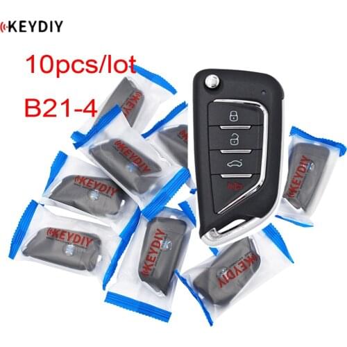 10pcs/lot , 4 Buttons KEYDIY Original B Series B21-4 Remote Key for KD900/KD900+/URG200/KD-X2 Programmer