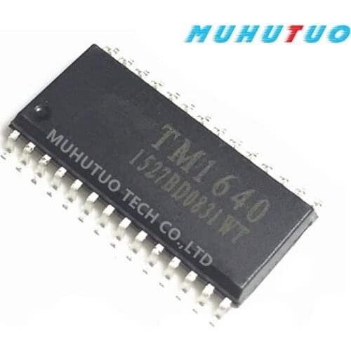 10PCS TM1640 patch SOP28 LED driver chip