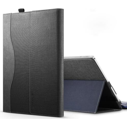 2019 New Laptop Sleeve For Microsoft Surface Pro 7 12.3 Inch Stand PU Leather Tablet Cover For Surface Pro X 13" Laptop Bag Gift