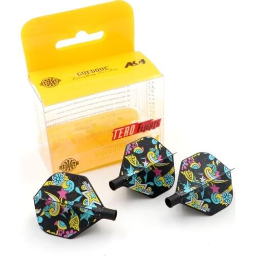 CUESOUL AK4 Dart Flights Standard Shape-Super Star Design