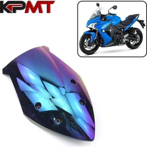 Windshield WindScreen Screen For Suzuki GSXS1000F GSX S 1000F GSXS 1000 GSXS1000 GSX S1000F GSX S1000 F 2015-2017 Double Bubble