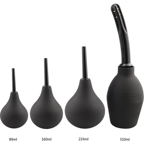 Enema Bulb Syringe Medical Rubber Enema Irrigator Female Vagina Anal Douche Cleaner for Feminine Hygiene Enema Anal Cleaning