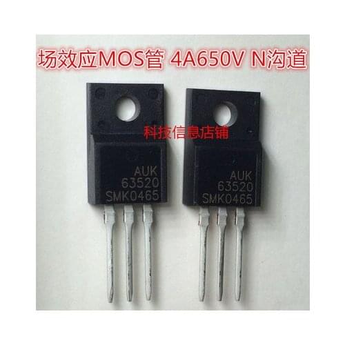Original New 5pcs / SMK0465 SMK0465F TO-220F 650V 4A TO220F