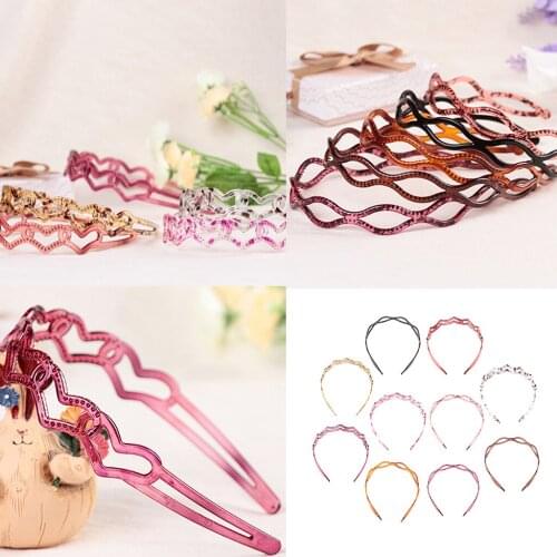 Headband Wave Hair Band Headband Headband Teeth Comb Ladies Girls Headdress