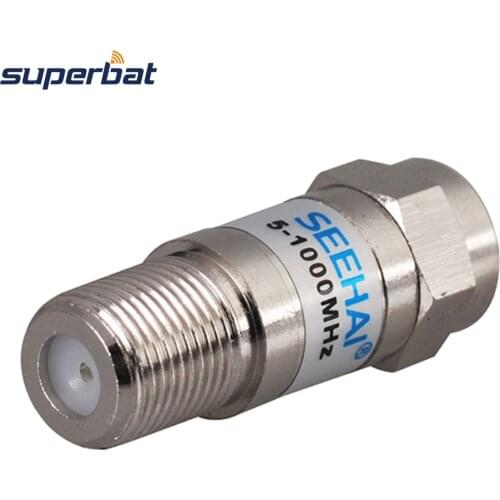 Superbat 5dB Attenuator F Connectors In-Line CATV TV F Male / Female Plug/Jack
