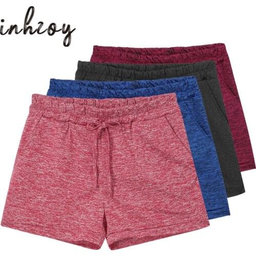 Women Cotton Pajama Shorts Blend Yoga and Running Sleep Shorts Pajama Bottoms
