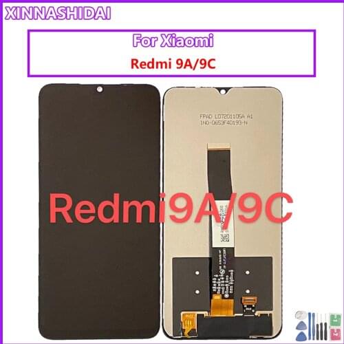 6.53" For Xiaomi Redmi 9A LCD Display Touch Screen Digitizer For Redmi 9C LCD Display Screen Assembly Replacement Parts