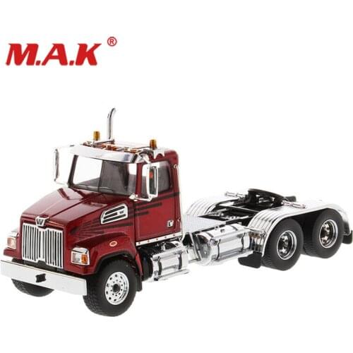 1/50 Scale Alloy Diecast Model car 4700 SF Tandem Day Truck 71037 Dump Truck Red Model for Collection Gifts