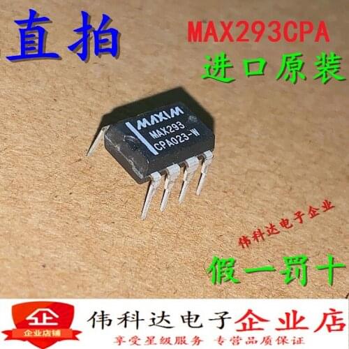1pcs/lot New Max293cpa Max293 Switch Capacitor Filter Chip Direct Plug Dip8 for