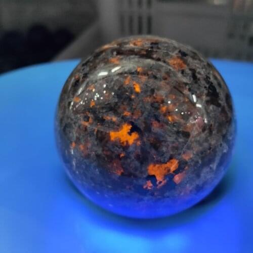 1pcs Natural Flame Quartz Sphere Ball Stones Crystal Reiki Healing Meditation Polished Decor Stones Healing