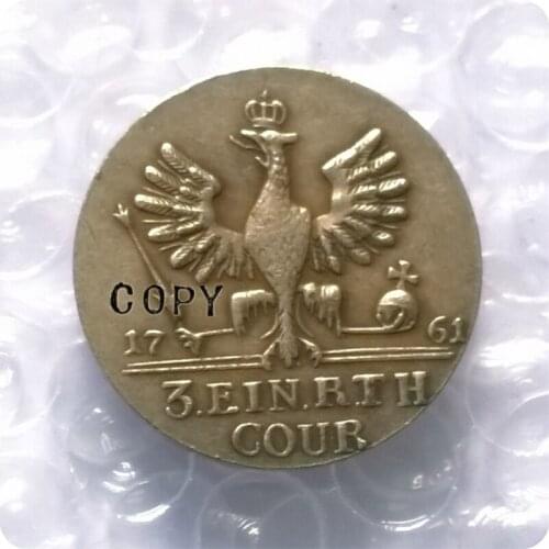 1761 RUSSIA COIN COPY -replica coins medal commemorative coins