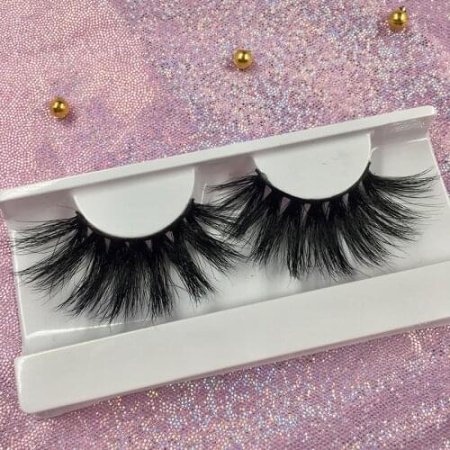 6pairs/lot wholesale lashes glitter lash packaging 25mm 3d mink eyelashes