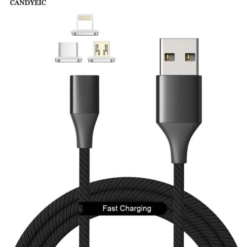For OnePlus Nord N100 Accessories for Phone Fast Charging Magentic Cable For Redmi Note 8 Pro USB Cable Charger