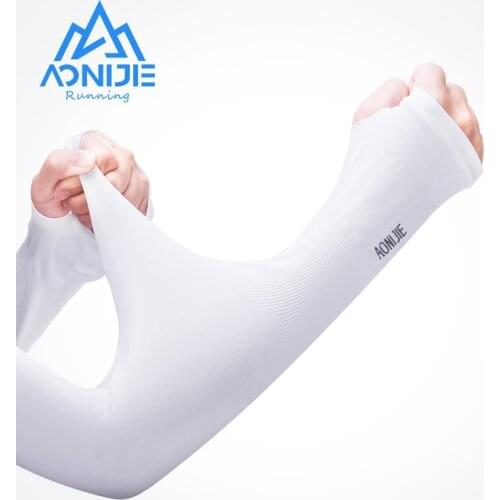 AONIJIE E4036 One Pair UV Sun Protection Cooling Arm Sleeve Cover Arm Cooler Warmer For Gloves Running Golf Cycling Driving