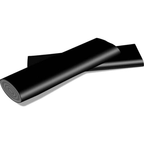 Black Disposable Garbage Bag Plastic Sturdy T Shirt Bags Thickened Grocery Bags Durable 50Pcs D1