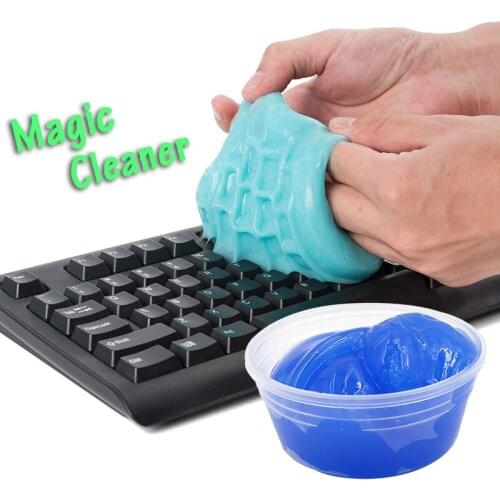 60ml Lizun for Keyboard Slime Cleaner Glue Magic Gel Super Dust Clean Clay Mud Supplies Toys for Keyboard Laptop