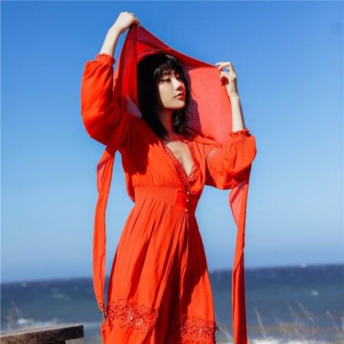 Летние платья из льна HBEN China At AliExpress