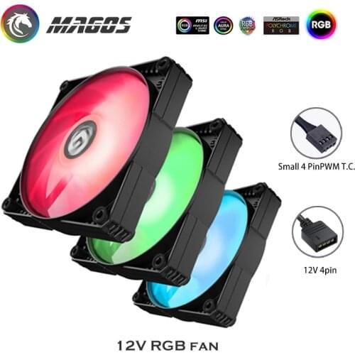 RGB Phanteks PC Case Cooliing Fan,Temperature Control 120mm/140mm,SKIRON-RGB