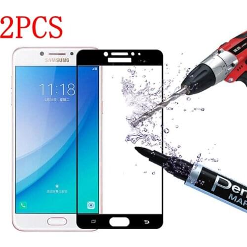 LMRUIXI Screen Protectors For Samsung Galaxy C8