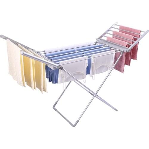 Folding mute clothes-horse dryer hangers for clothes home accessories floor multi-function hanging rack drying rack for clothes