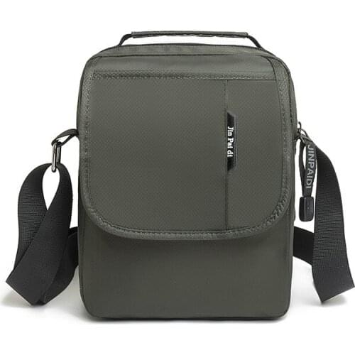 2021 New large-capacity water-repellent Oxford cloth mens shoulder bag cover fashion messenger bag youth personal pocket bag