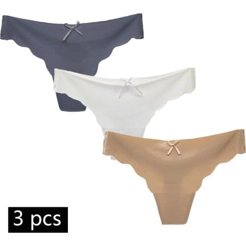 Ultra-thin Seamless Sexy g-strings Women Erotic Panties Thongs And Bikini Lingerie T back Pants G-String Underwear Femme Tangas