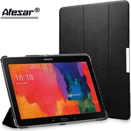 Afesar UltraSlim Stand book Cover Case for Samsung Galaxy Tab Pro 10.1 inch or SM T520 T521 T525 tablet pu leather Case magnetic