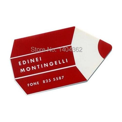 Custom shape card die cut business card printing Personalized custom business cards good quality