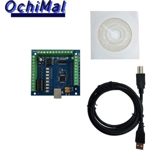 1pcs Breakout board interface driver CNC BOARD USB MACH3 100Khz 4 axis 5 axis interface driver motion controller driver board