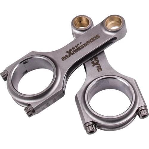 2x Racing Conrod Connecting Rods Bielle for Fiat 500 old model 118mm ARP2000 Bolts 800HP