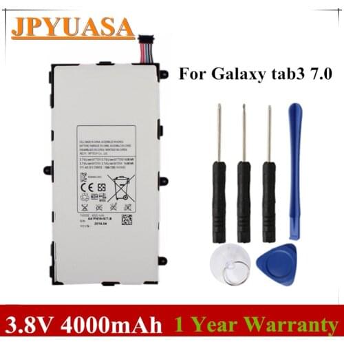 7XINbox 3.8V 4000mAh Original T4000E Laptop Battery For SAMSUNG Galaxy tab3 7.0 T210 T211 LT02 P3210 P3200 Tablet New Arrival