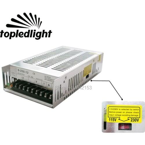 Lighting Accessories DC12V 20A 240W Universal Regulated Switching Power Supply Use For CCTV Cameras Led Strips Home Appliances