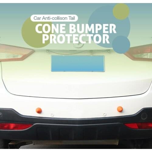 Car Anti-collision Tail Cone Bumper Protector Sticker Auto Edge Corner Guard Protective Bumper Door Protector Accessory