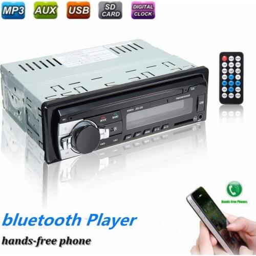 Car Radio Stereo Player bluetooth Audio Head Unit Player In Dash MP3/USB/SD/AUX-IN/FM Remote Control 12V Car Audio Auto Stereo