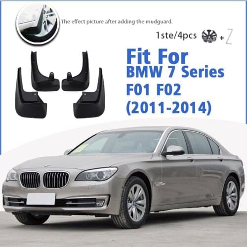 Mudguard For BMW 7 Series F01 F02 2011-2014 Front Rear 4pcs Mudflaps Mudguards Car Accessories Auto Styline Splash Guard Fender