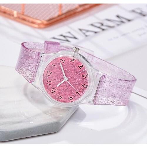 Luxury Silicone Girls Boy Smart kids Sport Pink Camouflage Children Watch Quartz Wrist watches Student Gifts kids Clock relogio