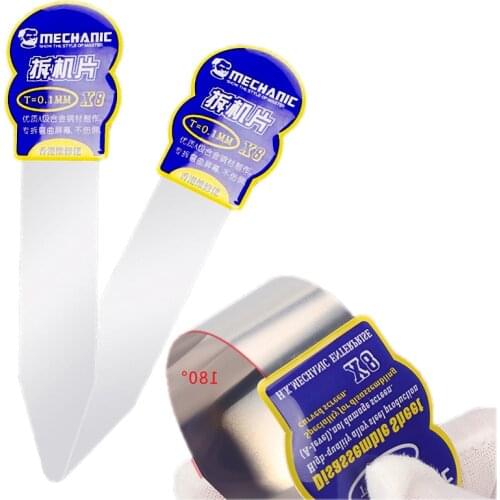 MECHANIC X8 High Toughness Professional Disassembly Curved Screen Alloy Steel Pry Opening Tool for Mobile Phone Repair Tools