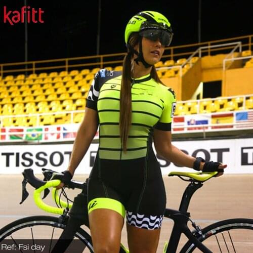 Kafitt new Pro cycling jersey wear Maillot Ropa Ciclismo jumpsuit summer ladies professional mountain bike triathlon casual wear